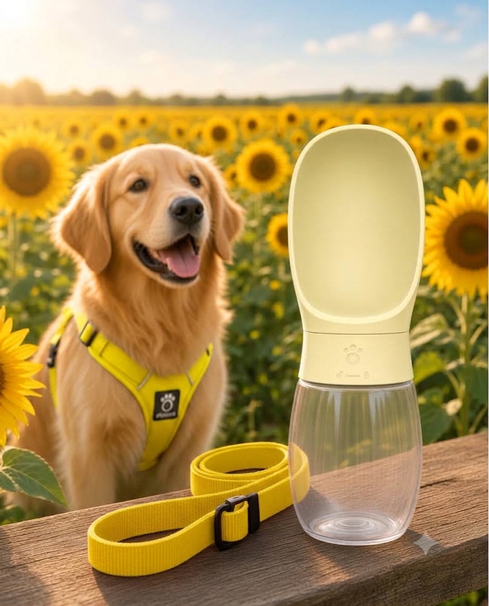 Gourde portable pour chien 300ML