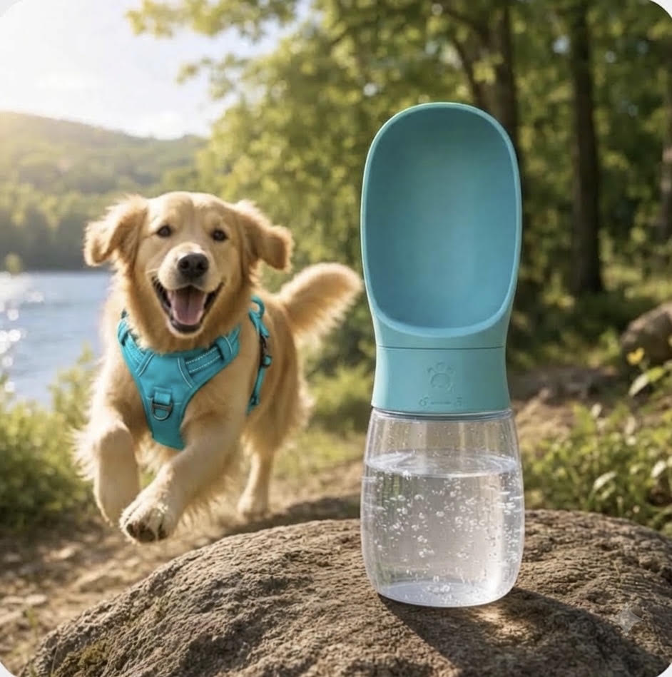 Gourde portable pour chien 300ML
